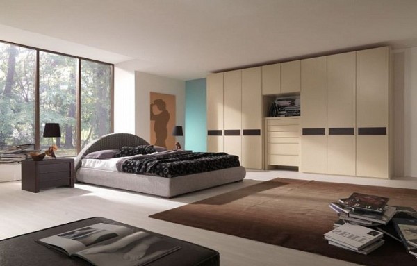 Luxusní-design-ložnice-skříně-nápady