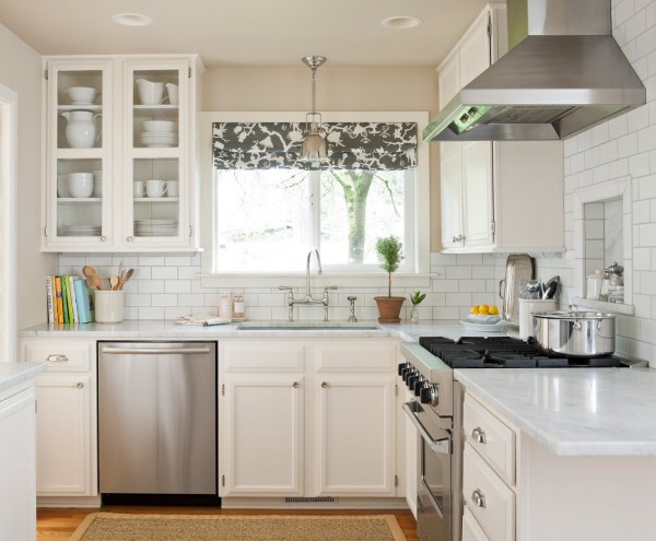 Idea Dapur Modern-Kitchen-Curtains-Design