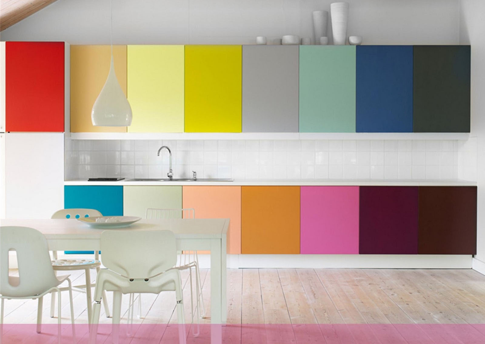 dizajn hodnika u boji