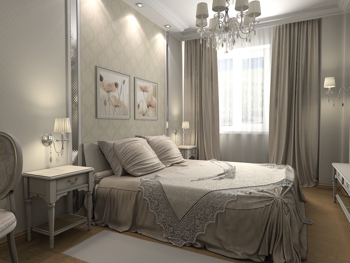 svijetli dizajn spavaće sobe u raznim bojama
