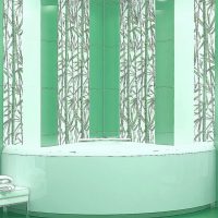 perabot dengan buluh dalam reka bentuk foto koridor