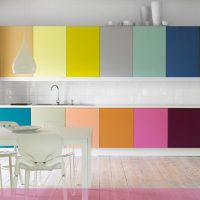 színes hálószoba szoba kialakításának képe