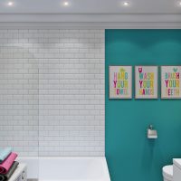 světelný design pokoje v různých barvách obrázku