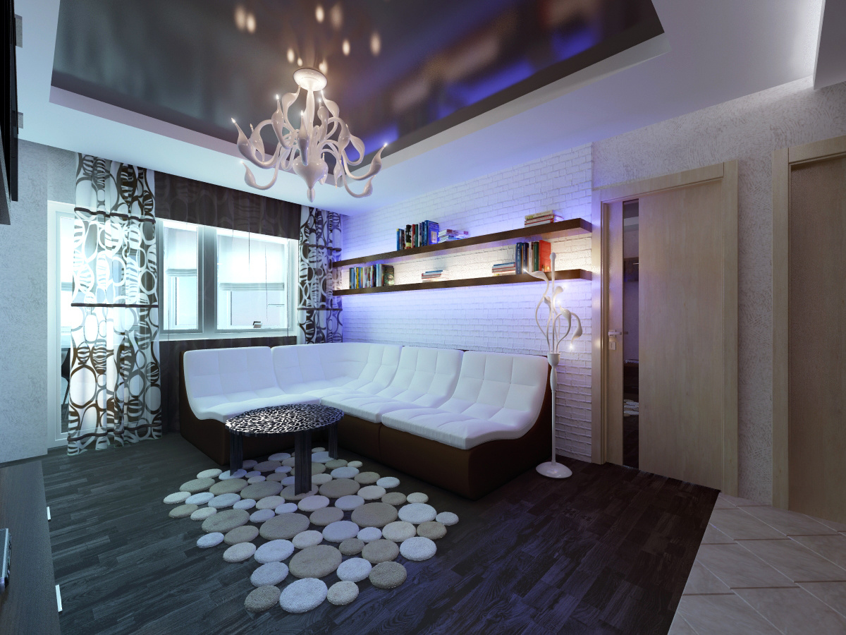 elegantní high-tech ložnice styl