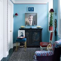 krāsains viesu istabas stila attēls