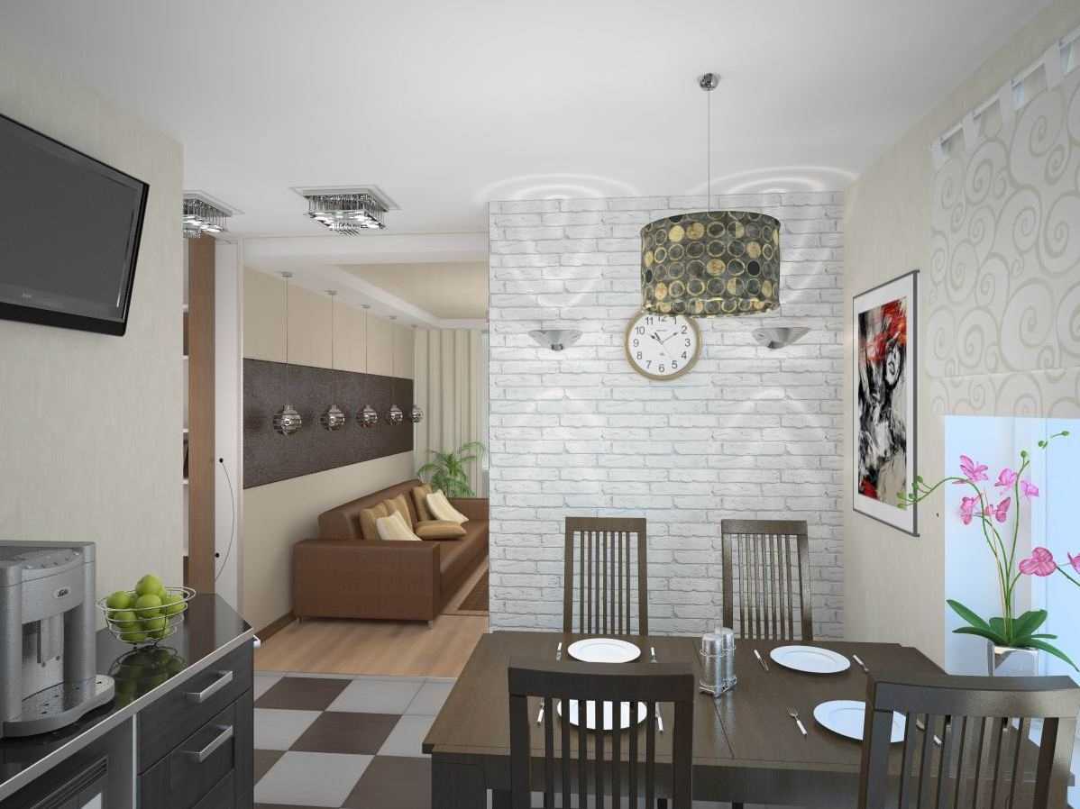 dinding putih dalam reka bentuk apartmen dalam gaya minimalis