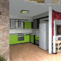Jūgendstila dizaina dzīvokļa foto