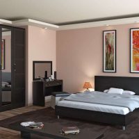 insolito soggiorno interno in foto a colori wengè