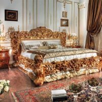 skaists baroka stila viesistabas dizaina attēls