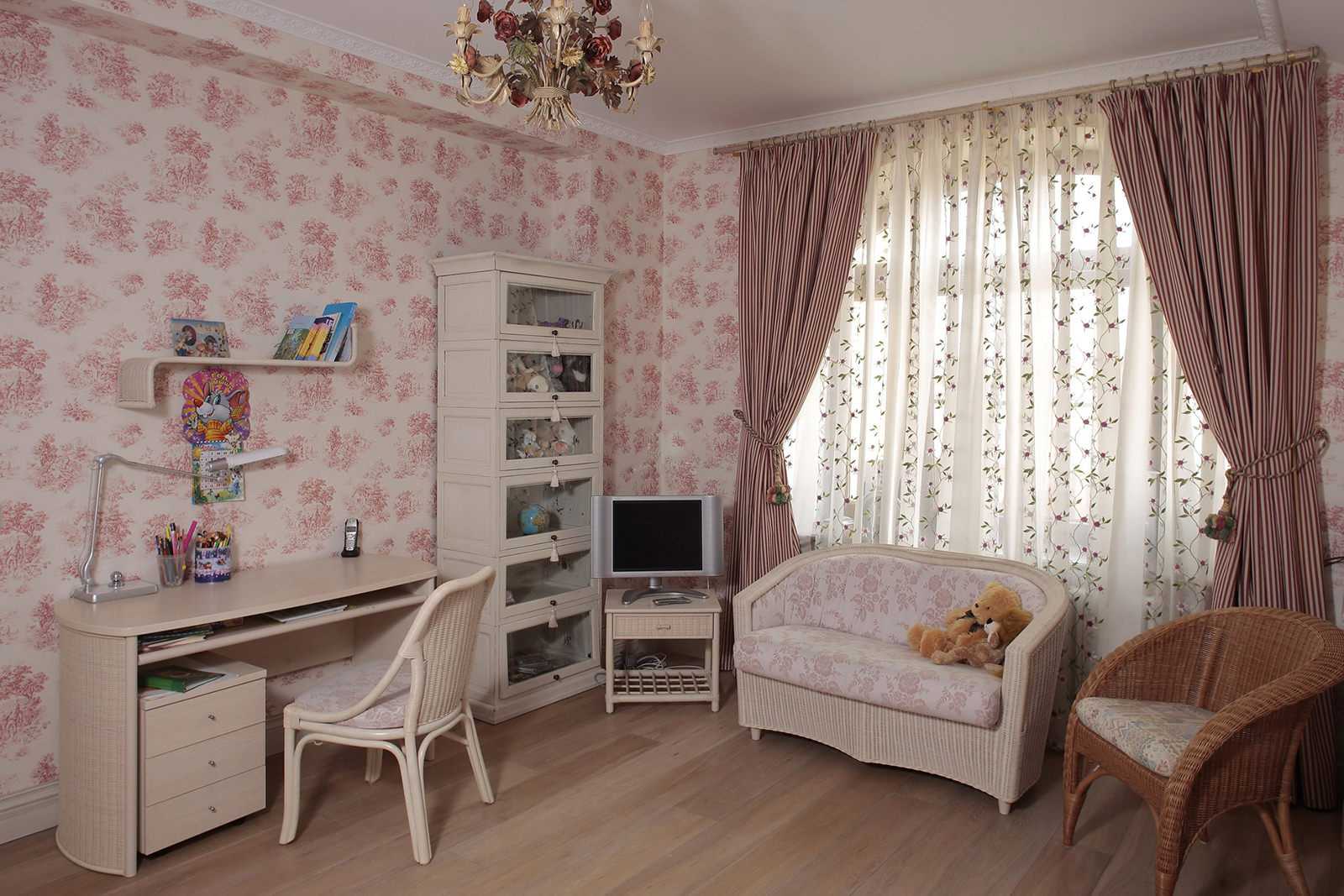 lichte slaapkamer in provence-stijl