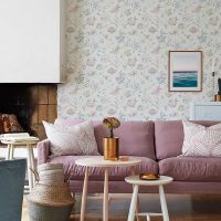 neobvyklý design ložnice ve švédském stylu fotografii
