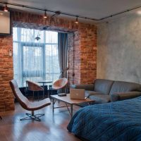 Lichtstil Schlafzimmer Loft-Stil Foto