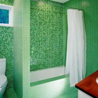 idee de tencuială decorativă strălucitoare în decorul fotografiei din baie
