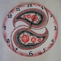 „Pasidaryk pats“ neįprastas laikrodžių dekoravimo paveikslėlis