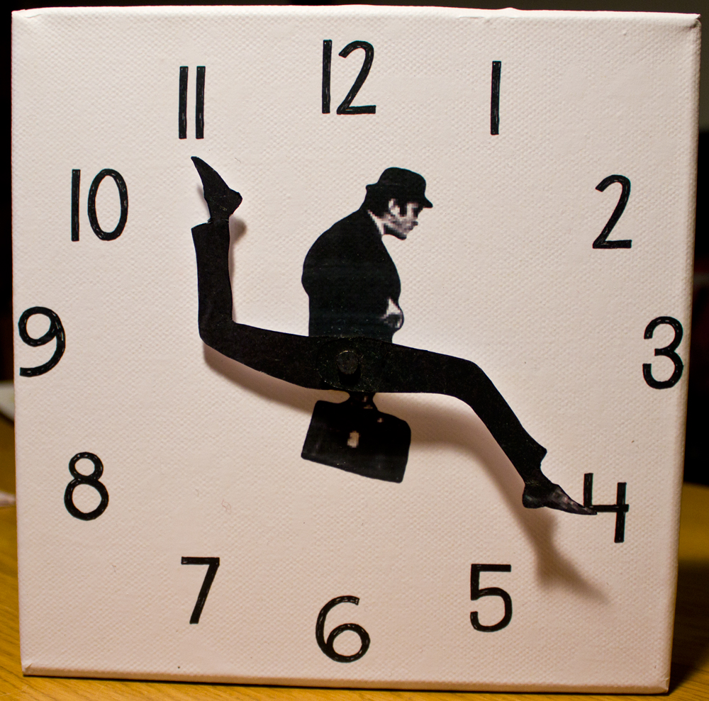 „Pasidaryk pats“ ryškus sieninis laikrodžio dekoras