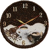 The idea of ​​unusual decoration of a wall clock with your own hands