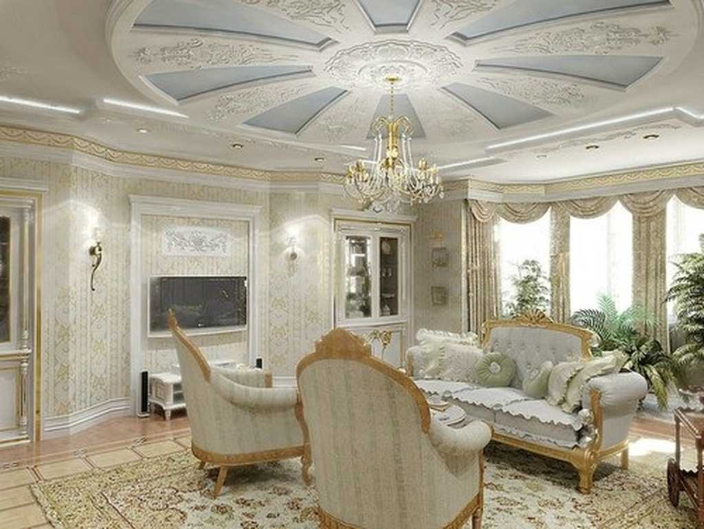 klassieke print plafonddecoratie
