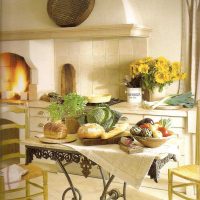 skaista dekorēšanas dizaina istaba Provences stila attēlā