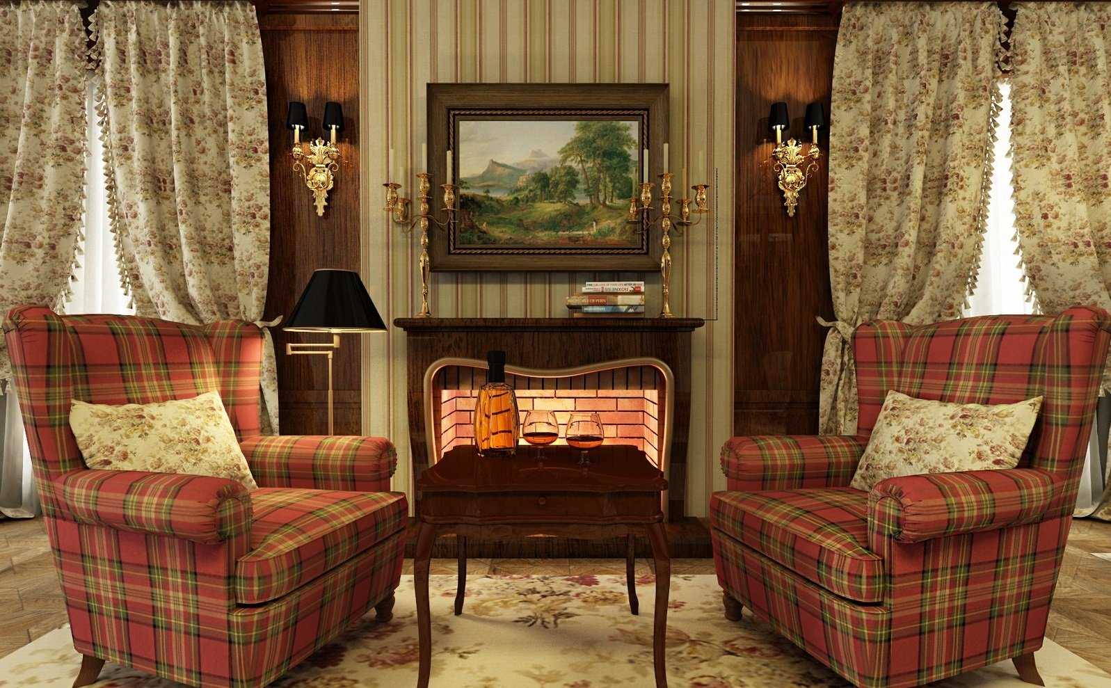 gaišs Viktorijas laika stila dzīvokļa interjers