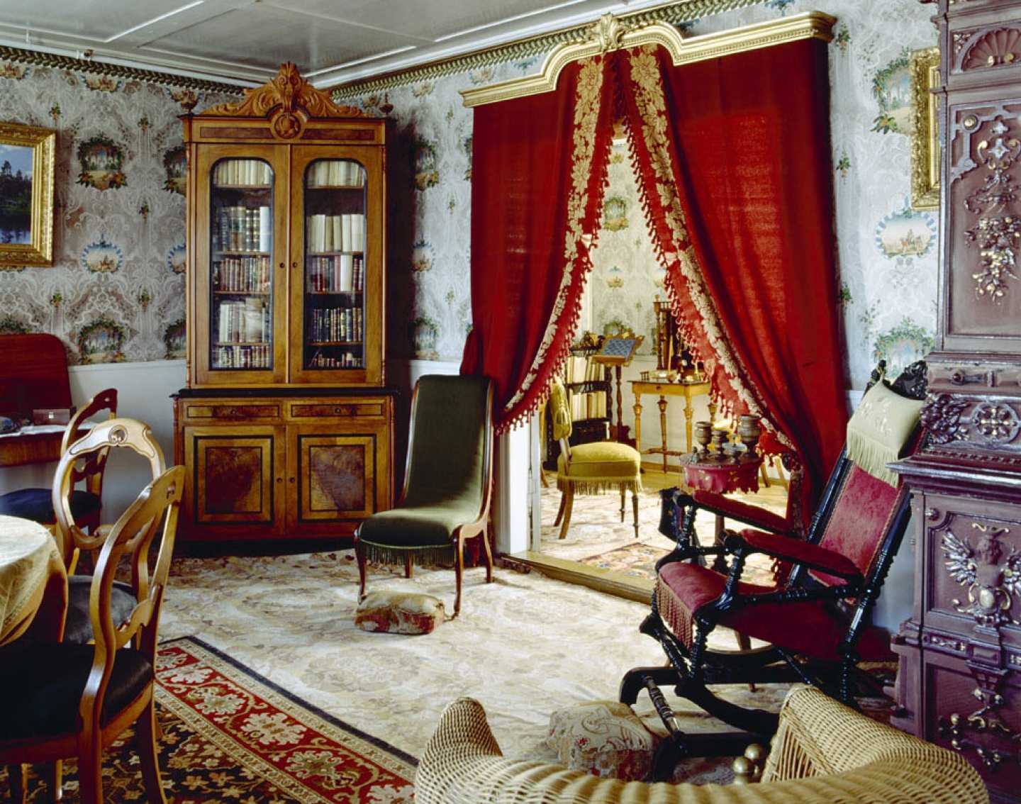 gražus Viktorijos laikų stiliaus namų interjeras