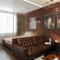 krásný design obývací pokoj ložnice obrázek