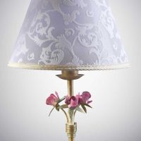 doe het zelf originele lampenkap decoratie lamp foto