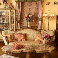neobvyklý styl pokoje ve viktoriánském stylu obrázku