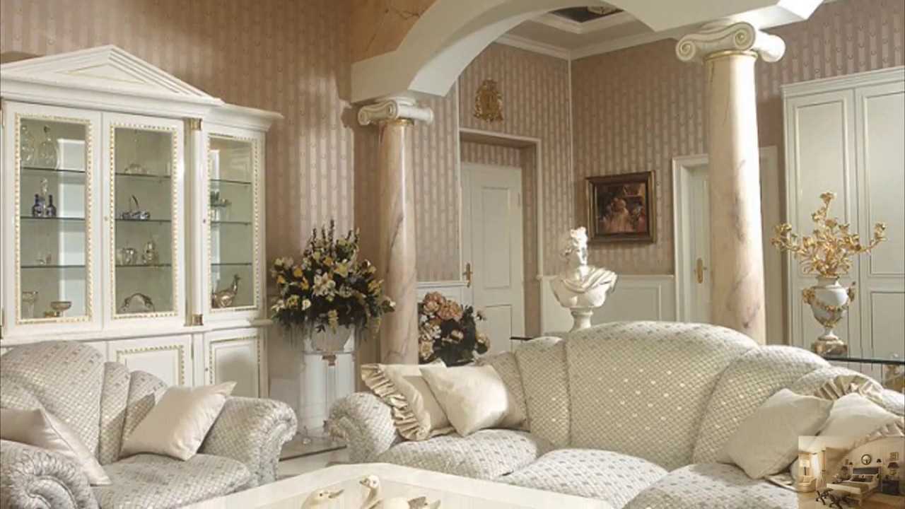 спалня в ярък стил в гръцки стил