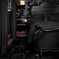 dalaman luar biasa ruang tamu dalam foto gaya Gothic