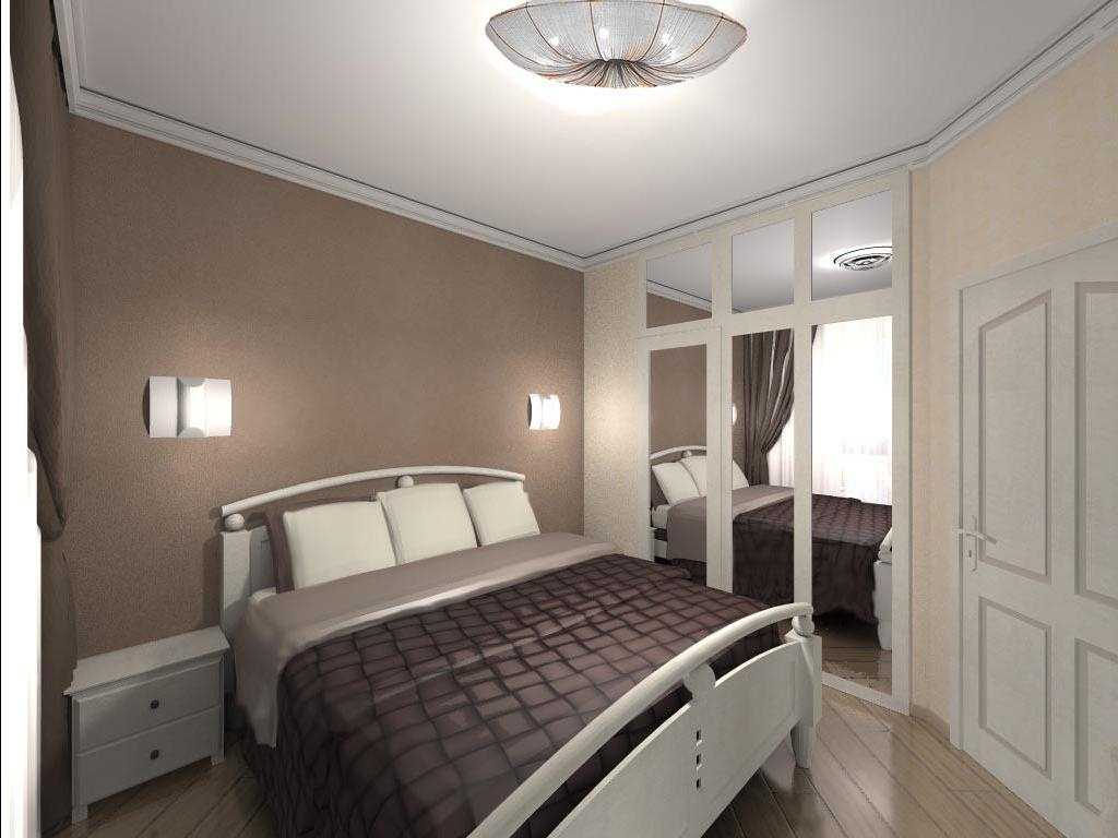 lehký design ložnice