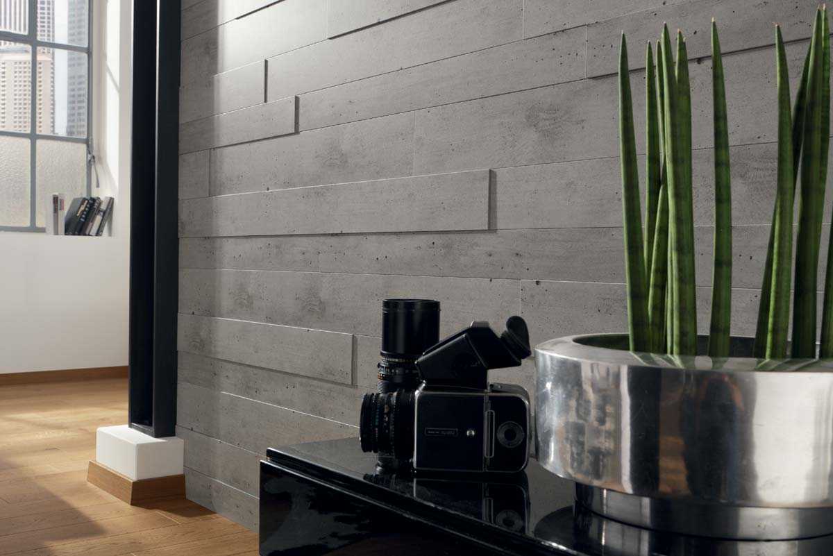 hiasan terang pangsapuri dengan panel dinding