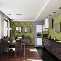combinație de gri deschis în designul casei cu imaginea altor culori