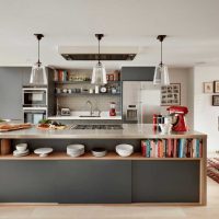 kombinace jasně šedé v designu obrazu obývacího pokoje