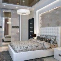 světlý design obývací pokoj ložnice obrázek