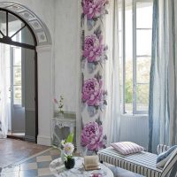 gražus kambario dekoras pavasario stiliaus nuotraukoje