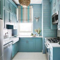 stil luminos de apartament în fotografie albastru color