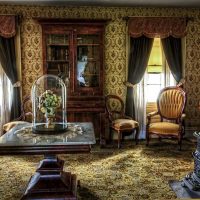světlo styl obývacího pokoje viktoriánský styl fotografie