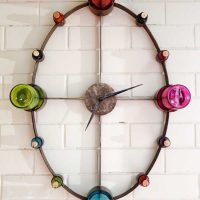 do-it-yourself version of a beautiful wall clock photo
