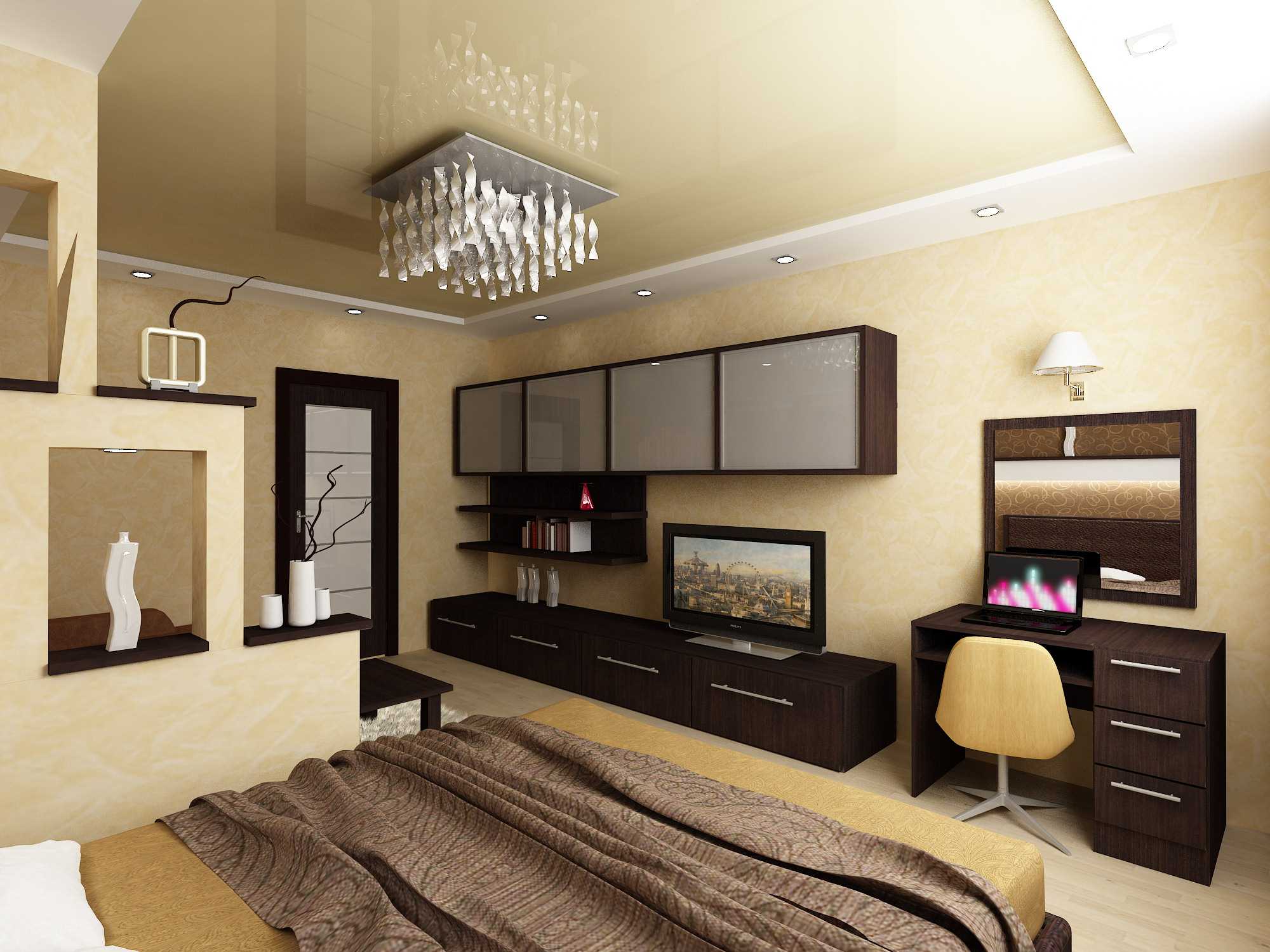 krásný styl ložnice obývací pokoj