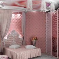 idee van stijlvol decoreren van het ontwerp van de slaapkamerfoto
