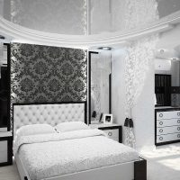 variant van stijlvolle slaapkamer interieurdecoratie foto