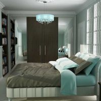 idee van heldere decoratie van de stijl van een slaapkamerfoto