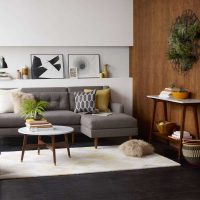 ideea de design luminos al apartamentului în poza 2017