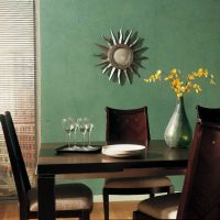 oriģinālā dekoratīvā apmetuma versija dzīvojamās istabas foto stilā