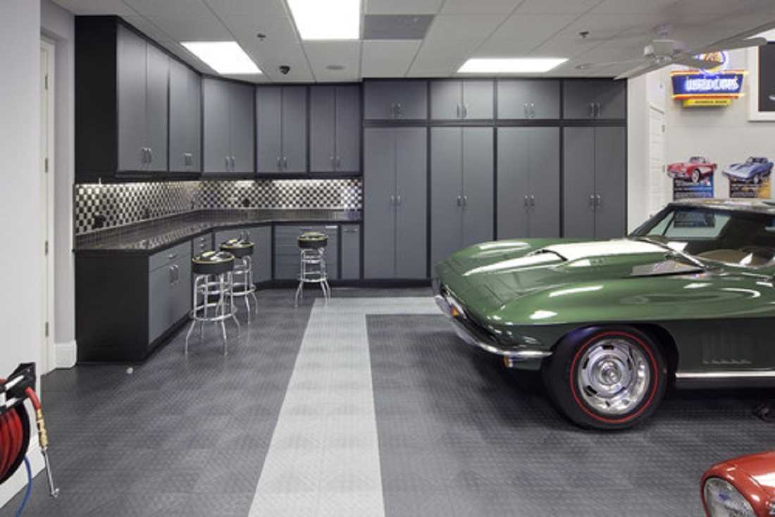 ideea unui design modern de garaj