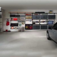 Funkcinio stiliaus garažo paveikslėlio galimybė