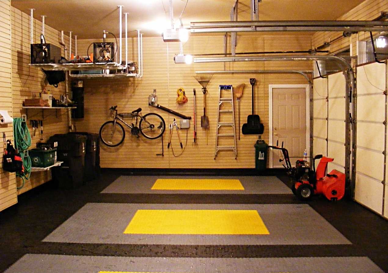 nápad neobvyklého designu garáže