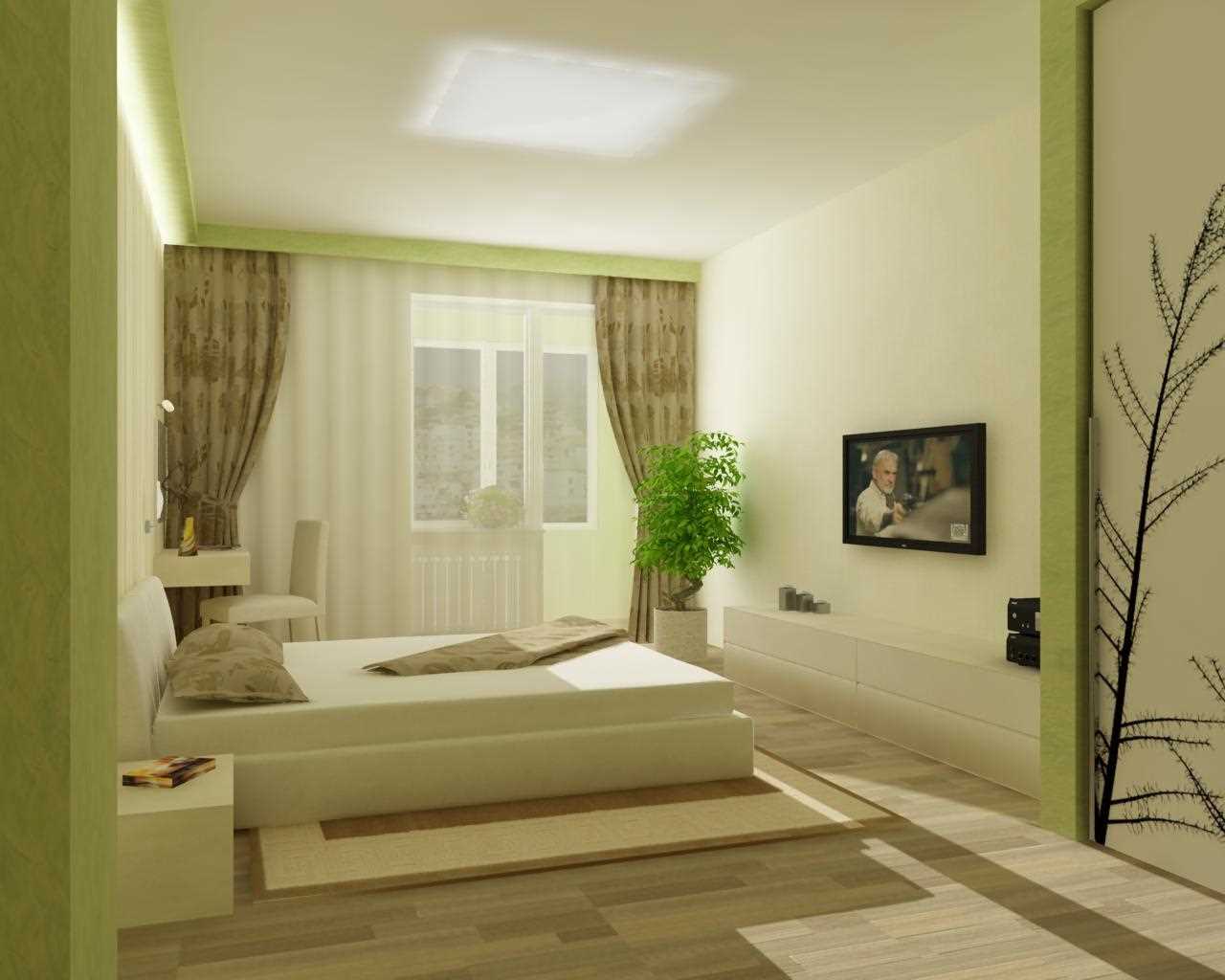 idee van stijlvolle slaapkamerstijldecoratie
