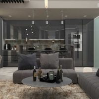 ideea interiorului original al apartamentului din poza 2017