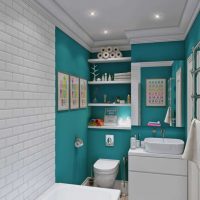 het idee van een mooie badkamer interieur 2017 foto